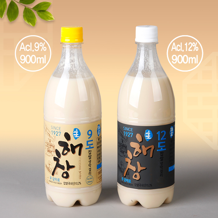 해창12도 생막걸리 900ml*6병