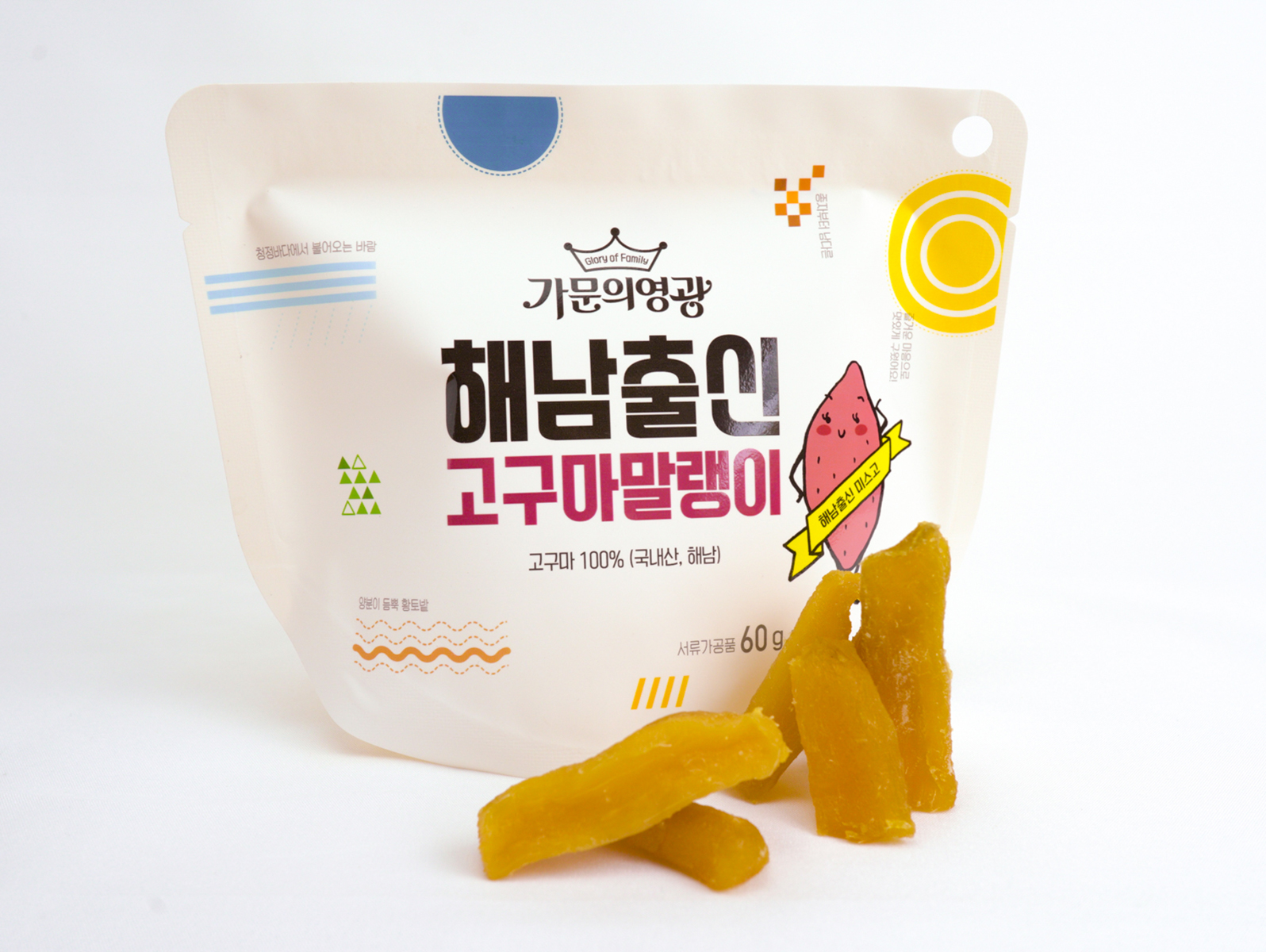 꿀고구마말랭이 60g*10개